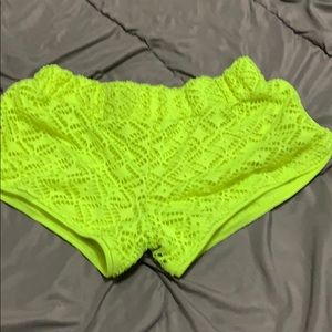 Neon Yellow Shorts